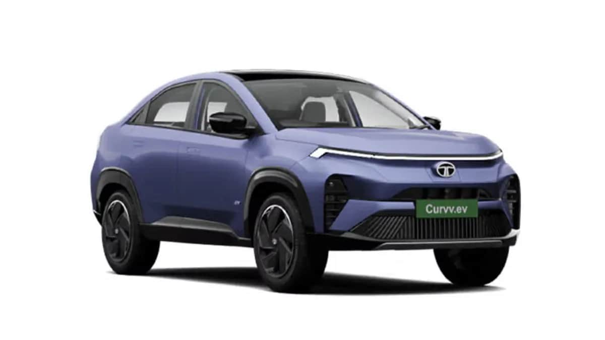 2024 Tata Motors Curvv EV exterior front view