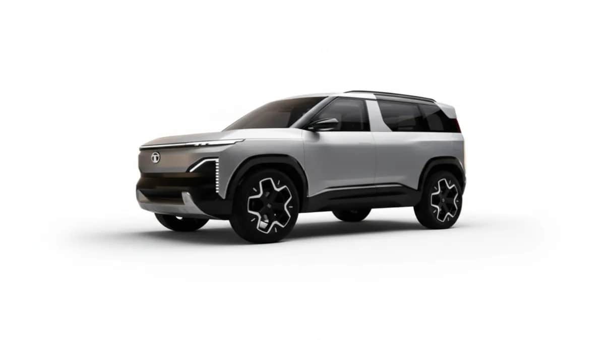 2026 Tata Motors Sierra EV exterior front view