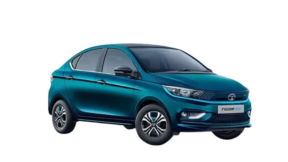 2021 Tata Motors Tigor EV exterior front view