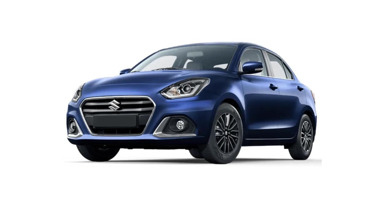 Dzire Driving Front Right Quarter Image