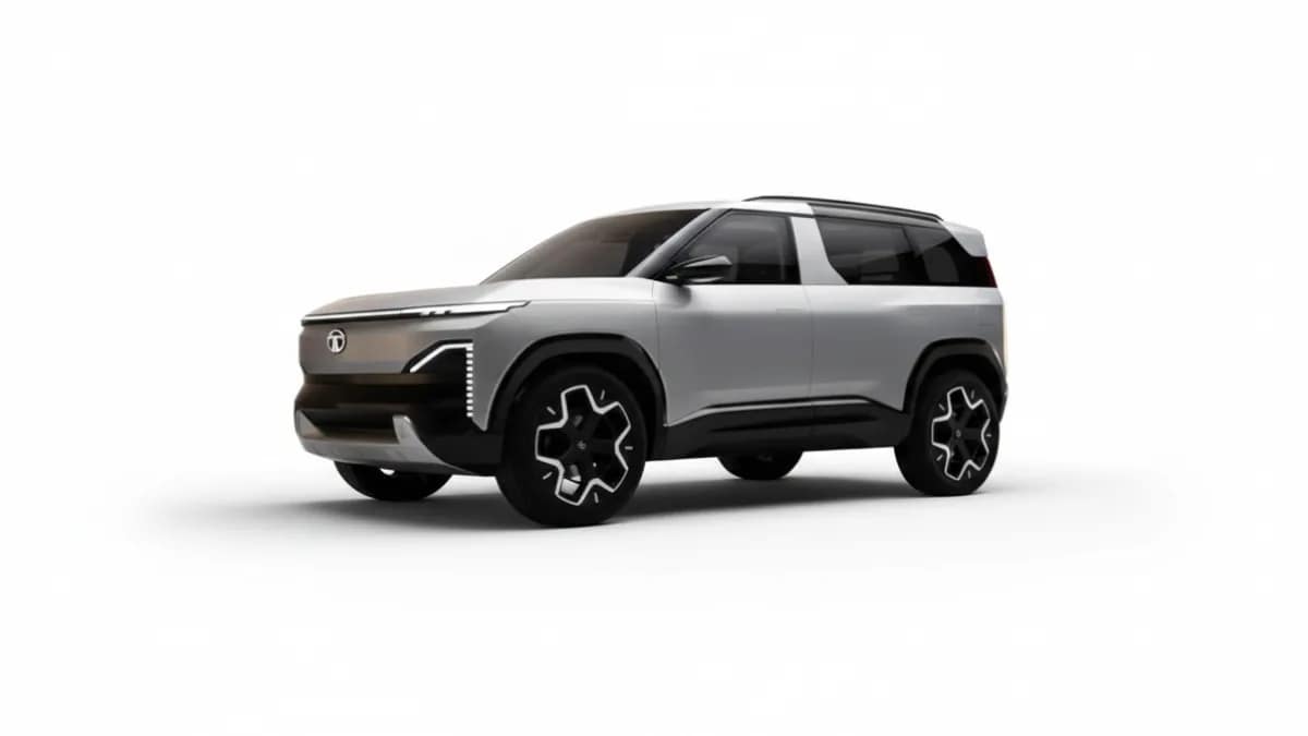 2026 Tata Motors Sierra EV exterior front view