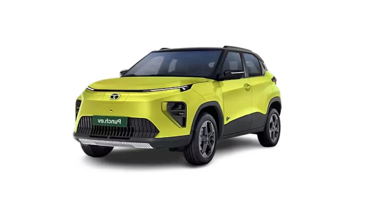 2026 Tata Motors Punch EV Facelift exterior front view