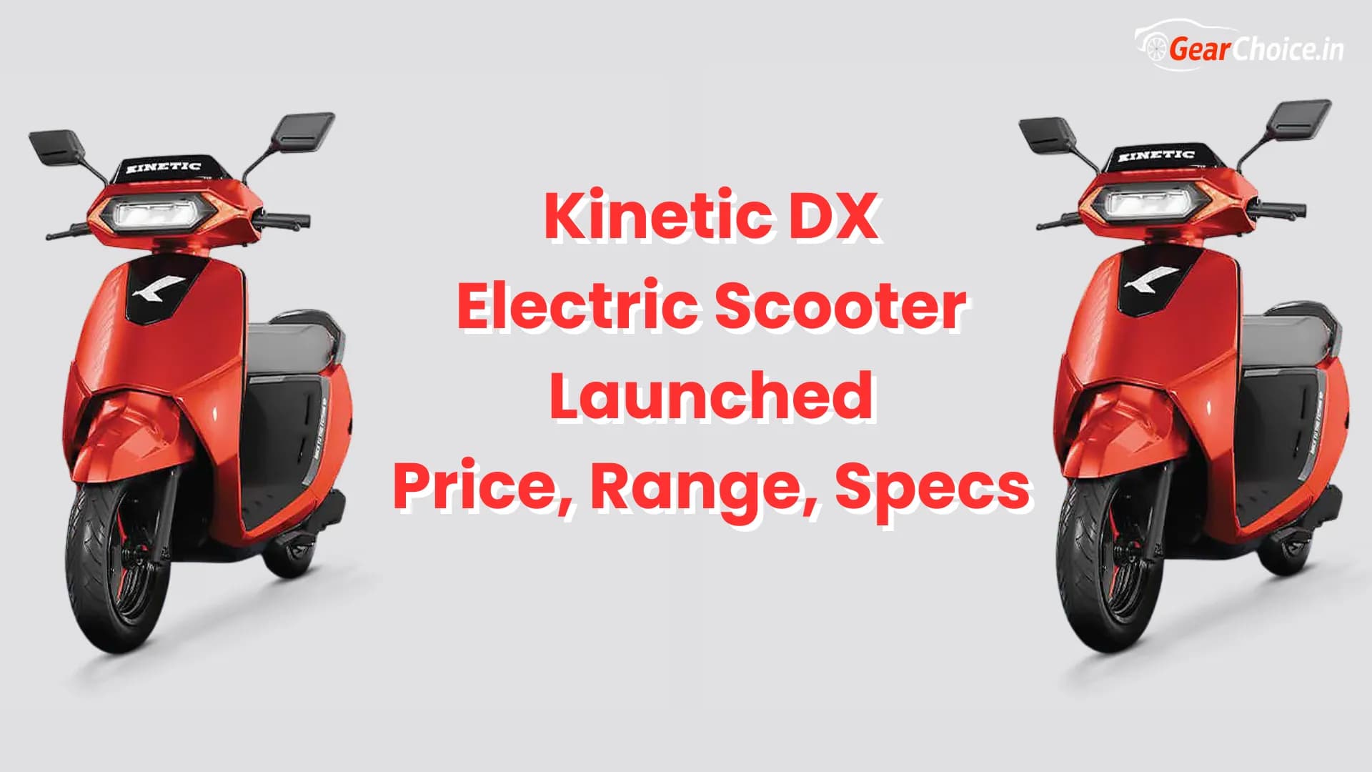 Kinetic DX Electric Scooter Launched – Price, Range, Specs