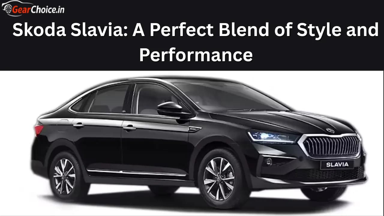 Skoda Slavia – Stylish Sedan with Power and Comfort