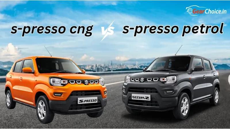 Maruti S-Presso CNG vs Petrol AMT 2025  Mileage, Comfort, and Real Cost Explained