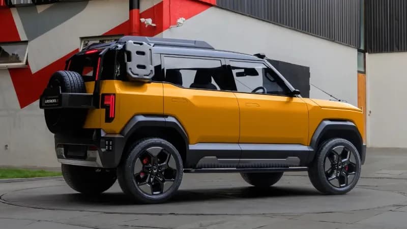 Mahindra Vision S Spied With Diesel Automatic and Panoramic Sunroof
