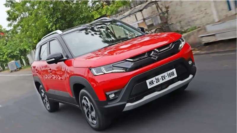 Maruti Suzuki Brezza Spotted With Underbody CNG Tank Launch Soon