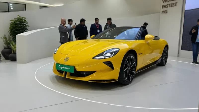 MG Cyberster Review The EV That Looks Like a Rocket But Has a Few Surprises!