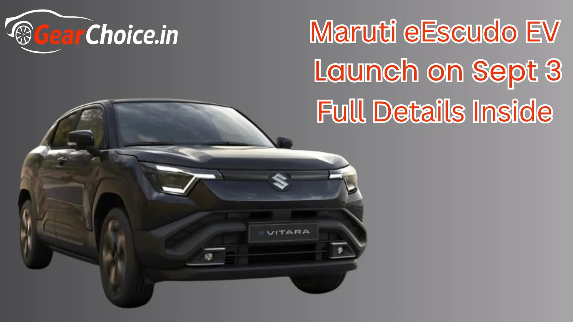 Maruti eEscudo EV Launch on Sept 3: Full Details Inside