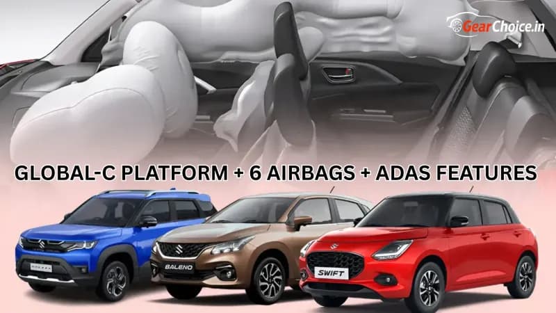 Maruti Safety Explained 2025 – Platforms, GNCAP, Airbags, and Real Safety Progress
