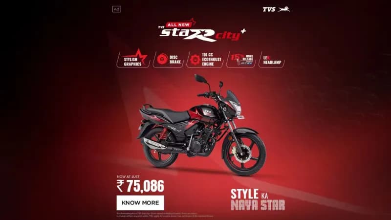 TVS Star City Plus Review – A Simple, Smart, Everyday Bike for Everyone