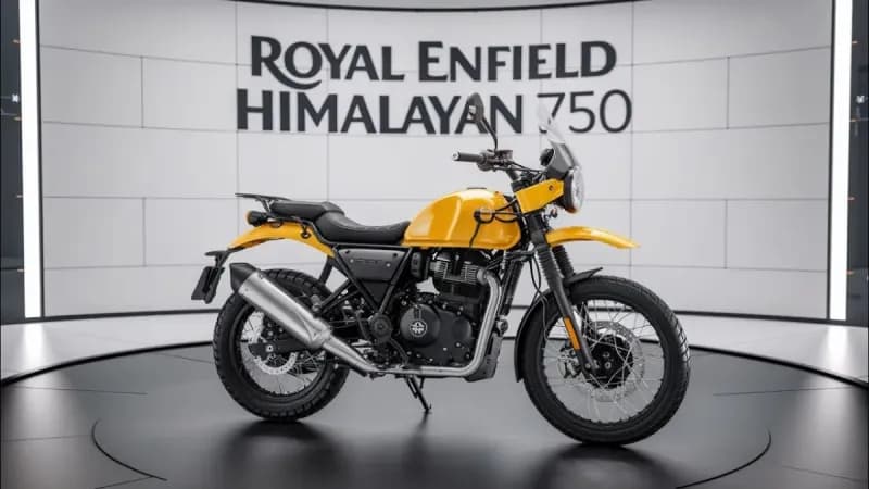 Royal Enfield Himalayan 750 First Look at the Adventure Beast Coming to EICMA 2025