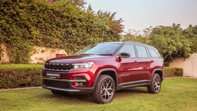 2026 Jeep Meridian India Launch Starting Price Rs. 30.01 Lakh