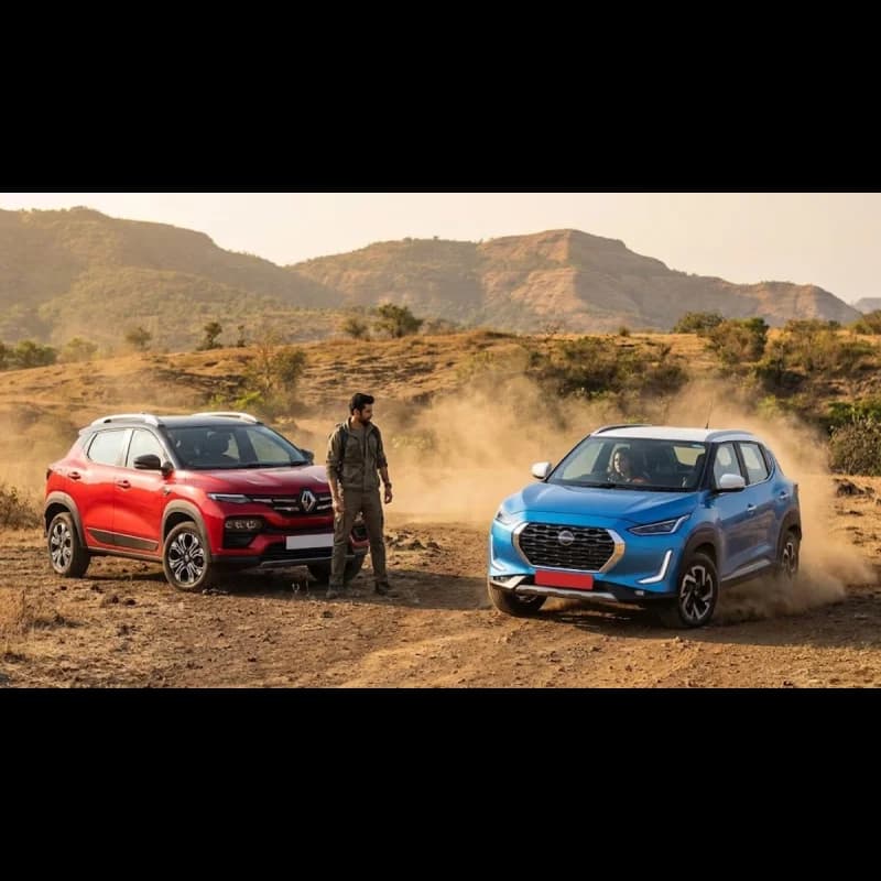 Renault Kiger vs Nissan Magnite The Ultimate 2026 SUV Showdown!