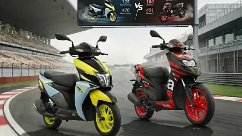 TVS Ntorq 150 vs Aprilia SR 160 — Which Scooter Will Rule the Streets for Youth?