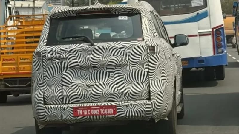 Scorpio N Facelift Caught in Spy Shots – Whats New Inside & Out?