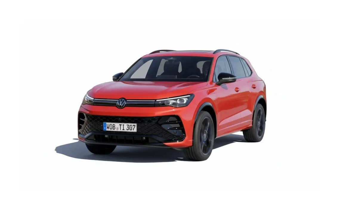 Volkswagen Tiguan-R Line Front Left Quarter Image