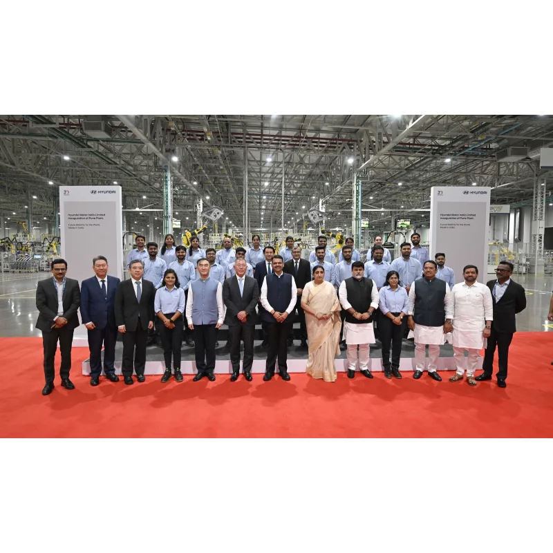 Hyundai's Pune Plant Is Now Open: New Venue Heads to 35+ Countries and ₹11,000 Crore Is on the Table