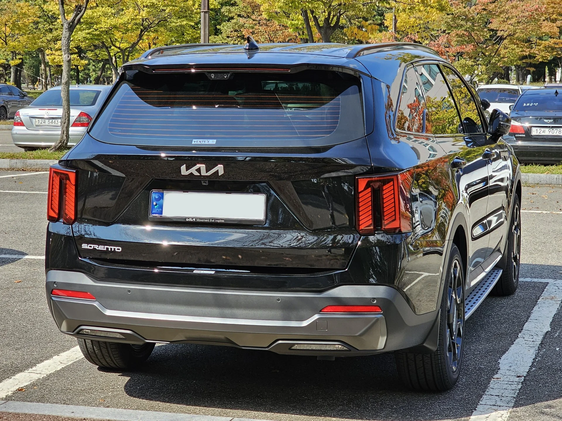 Kia Sorento rear (exterior, international model)