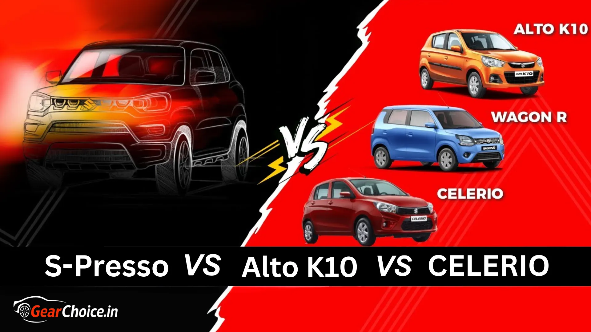 Maruti S-Presso vs Alto K10 vs Wagon R 2025  Honest Family Car Comparison