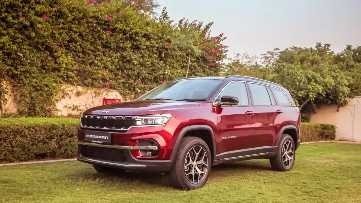 2026 Jeep Meridian India Launch Starting Price Rs. 30.01 Lakh