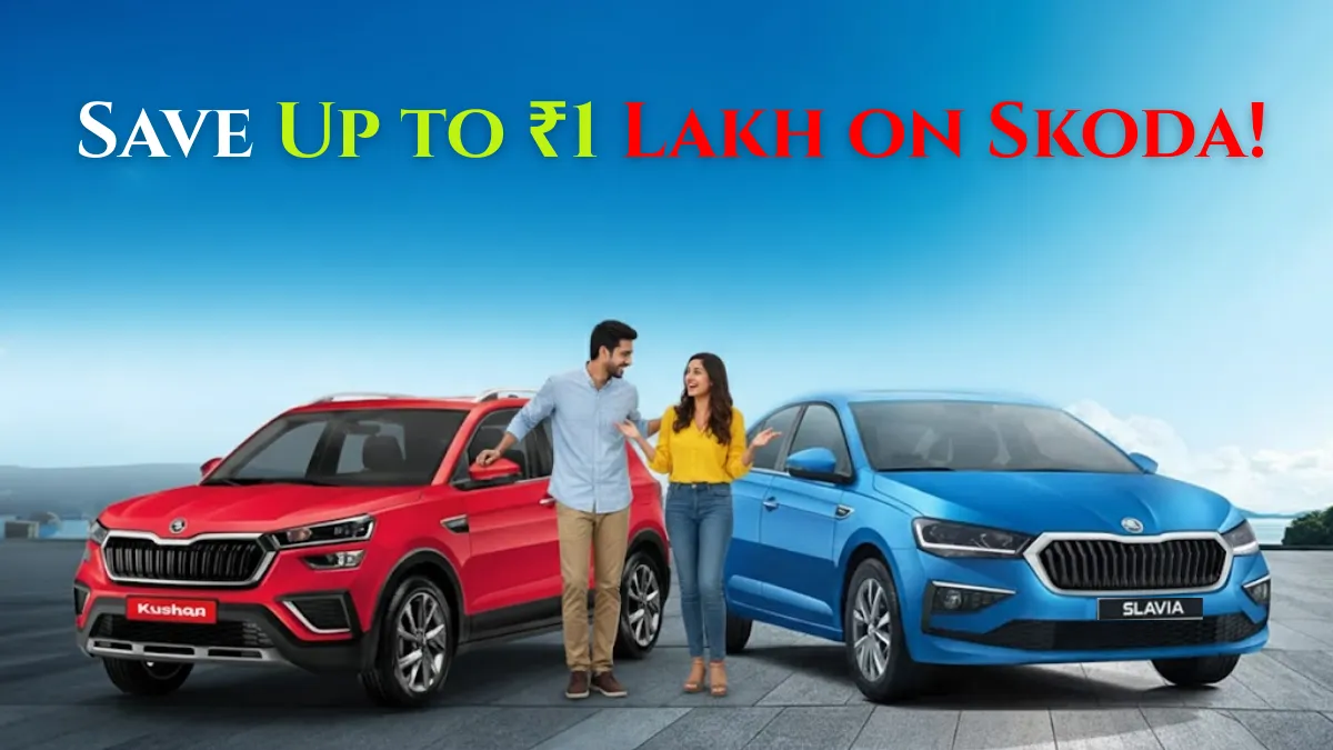 Skoda Gives Up to ₹1 Lakh Off – Kushaq, Slavia, Kylaq & Kodiaq Deals You Cant Miss