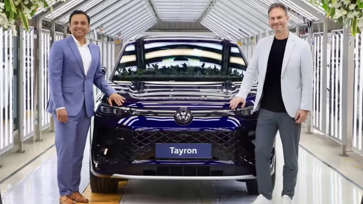 Volkswagen Tayron R-Line Assembly Begins in India Ahead of 2026 Launch