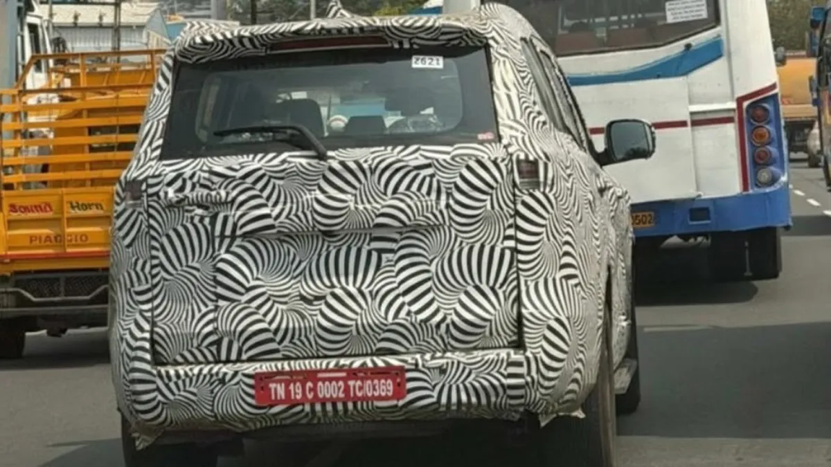 Scorpio N Facelift Caught in Spy Shots – Whats New Inside & Out?