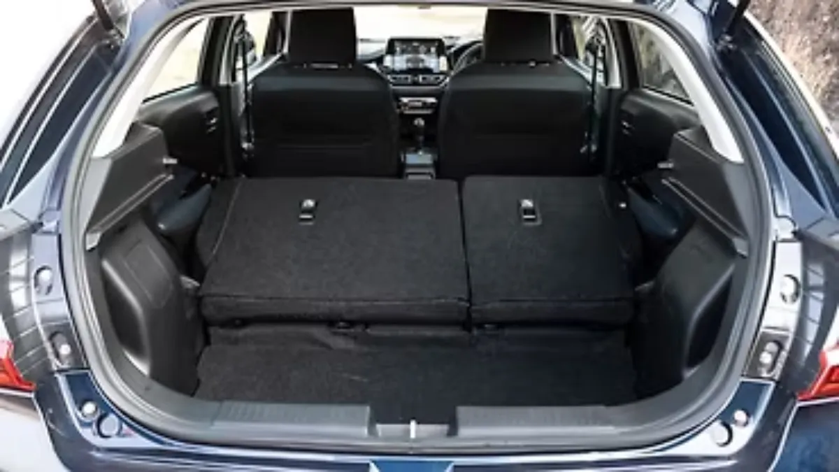 Baleno Bootspace Rear Seat Folded Image