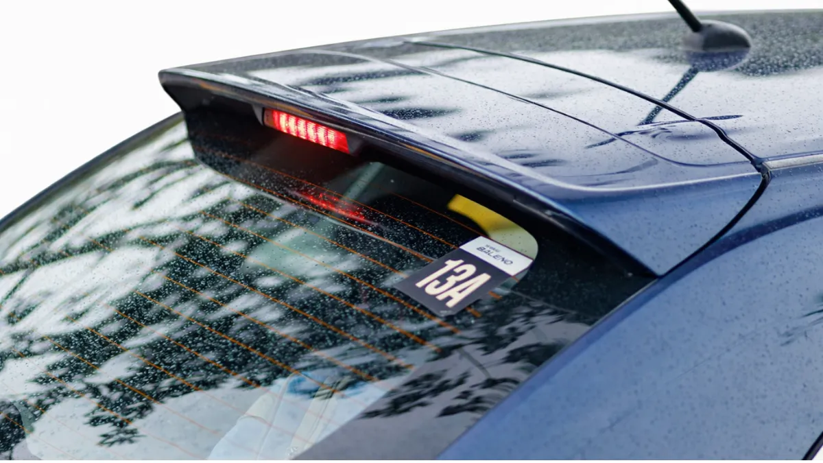 Maruti Suzuki Baleno Rear Spoiler Image